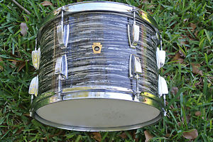 1960's Ludwig 13" Black Oyster Pearl CLASSIC TOM for YOUR RINGO DRUM SET! #Y8