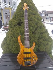 Ibanez BTB776PB Electric Bass Guitar w. TSA Hard Case & Fresh Set Up