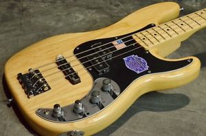 FENDER USA American Deluxe Precision Bass N3 ASH/M Used Electric Bass Guitar F/S