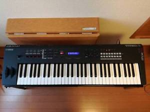 Used Yamaha MX61 61-Key Music Production Synthesizer Keyboard EMS Free tracking