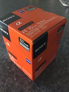 Sony Sonnar T*FE 35mm F2.8 ZA Full Frame Carl Zeiss Lens SEL35F28Z  E-Mount
