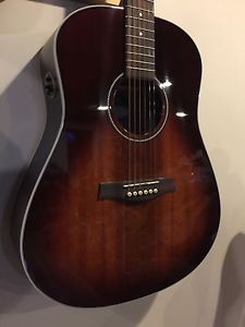2016 Seagull Maritime SWS Burnt Umber GT Acoustic Electric Guitar w/QIT