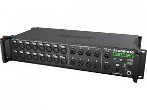 Motu Stage b 16 MOTU Stage-B16 Stagebox, Standalone Mixer, Audiointerface