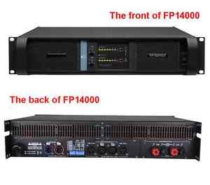 2 NEW FP14000SP w/NOMAD SUBWOOFER LINE ARRAY MONITOR MIXER SPEAKER POWER AMP