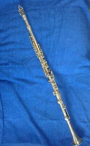 Vintage, Silver "F", F  Clarinet?, Basset Horn?  What is it - you tell us!