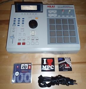 Akai MPC 2000XL 100MB ZIP Drive FULLY SERVICED MAXED RAM FREE Disk