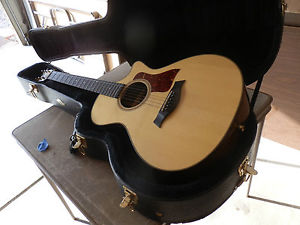 TAYLOR 712CE ACOUSTIC/ELECTRIC GUITAR,W/FISHMAN TAYLOR EQ,TAYLOR ORIG CASE NICE