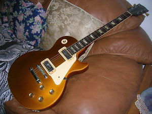 Gibson Les Paul Deluxe 1971 Goldtop ALL Original EMBOSSED PICKUPS RARE NO BREAKS