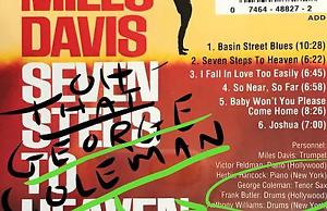 GEORGE COLEMAN'S Personally Owned & Used OTTO LINK- With Letter Of Acquisition