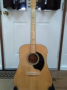 Rare vintage Yamaki YW 50W acoustic guitar