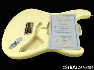 Fender Custom Shop Postmodern Relic Stratocaster BODY+ HARDWARE Strat Vint White
