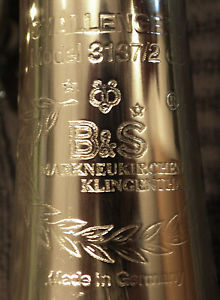 B&S Challenger II 3137/2 GB Bb trumpet