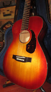 Vintage 1969 Guild F-20 Small Bodied Acoustic Guitar Sunburst w/ Original Case