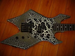 Vintage BC Rich Warlock Bass - Nuclear Shock finish - Made in USA