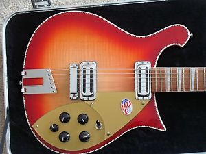 2016 Rickenbacker 660/6 Fireglo Never Played Pristine 6 String Electric Guitar