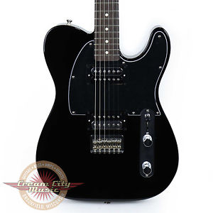 Brand New Fender Standard Telecaster HH Tele Black Demo