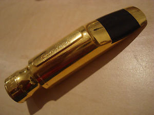 vintage 1940-50s OTTO LINK TONE MASTER tenor saxophone mouthpiece GOLDPLATED