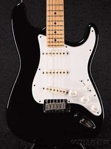 Fender: Electric Guitar American Standard Stratocaster Black/Maple 1993 USED