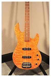 G&L JB-2 USA Jazz Bass Premium Quilt Maple Top