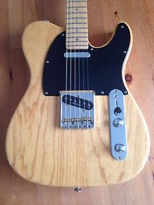 Fender Special Edition Lite Ash Telecaster Electric Guitar in Natural