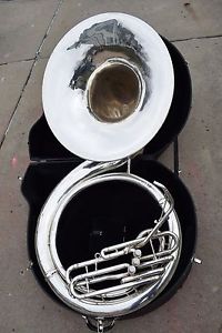 Yamaha YSH-411S BBb Sousaphone - Silver - Japan