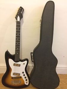 Vintage 1965 H15 Harmony Bobkat + Original Hard case To Match