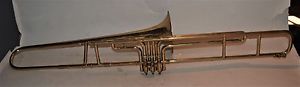 Vienna Valve Trombone Van Cauwelaert 1870 made in Belgium fully renovated