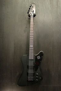 Epiphone Goth Thunderbird Bass IV Pitch Black Electric Bass Guitar Free shipping