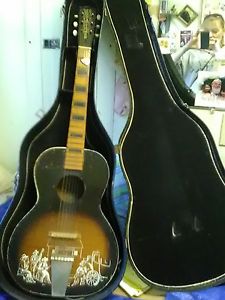 1950's vintage Kraftsman Acoustic Guitar with case