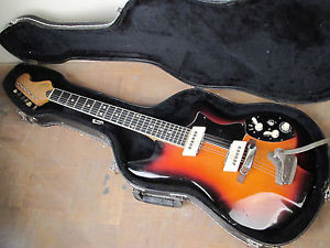 ♫ ARNOLD HOYER "Klapphals" Travel-Guitar. TYP 35. vintage circa 1967