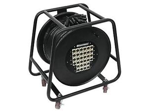 OMNITRONIC Multicore Stagebox 24/8 30m cavo bobina