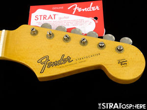 Fender Custom Shop Postmodern Relic Stratocaster NECK & TUNERS Strat Maple Big C