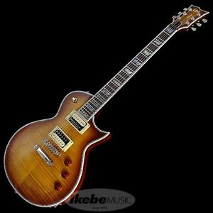 NEW LTD EC-1000FM (Amber Sunburst) Guitar Free Shipping From JAPAN/957
