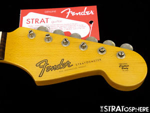 Fender Custom Shop Postmodern Relic Stratocaster NECK+ TUNERS Strat Rosewood 
