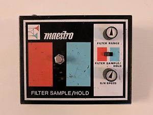 MAESTRO FSH-1 FILTER SAMPLE/HOLD Rare 70's Guitar Pedal Great Shape Single Owner
