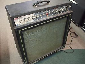Vintage 1967 Ampeg Gemini II G-15 Electric Guitar Amplifier! World Ship!