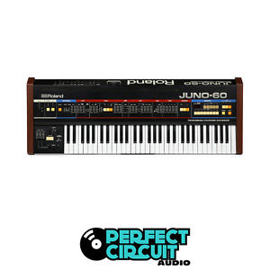 Roland Juno 60 Analog Synth SYNTHESIZER - VINTAGE - PERFECT CIRCUIT - SERVICED!