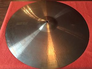 VINTAGE PAISTE 24"  GIANT BEAT WHITE LABEL; COLLECTORS GRADE; BONHAM