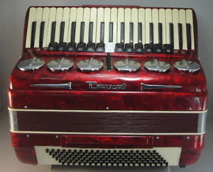 PARROT PIANO ACCORDION 120 BASS - SCANDALLI COPY