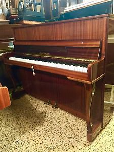 Zimmermann German Modern Upright Piano Mahogany Cabriole Legs DELIVERY + G'tee
