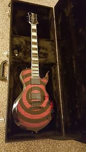 Wylde Audio Odin Redrum finish with original case Zakk EMG 81 / 85 Bullseye