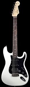 Fender Custom Shop HSS Stratocaster 1960 NOS - White w/ Indian Rosewood - MINT