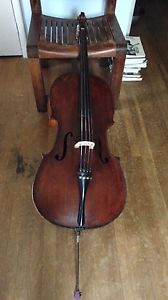 VINTAGE GERMAN CELLO 4/4 SIZE MID 19TH C ?