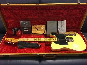 FENDER '52 TELECASTER RELIC MASTERBUILT BY TODD KRAUSE AGED CASE