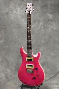 Paul Reed Smith SE CUSTOM 24 Bonnie Pink PRS E-Guitar Free Shipping