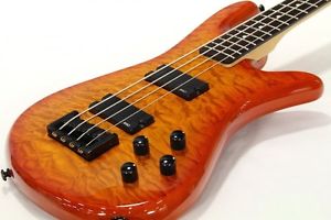 Spector Legend 4 Classic Amber Burst Electric Bass Guitar Free shipping