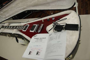 GIBSON ROBOT FLYING V (RED METALIC) Used  w/ Hard case