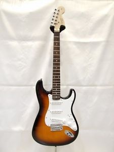 NEW Squier Affinity Series Stratocaster / Brown Sunburst guitar From JAPAN/456