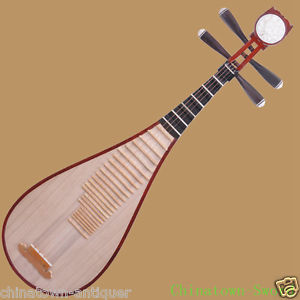 Liuqin - Chinese Soprano Pipa Lute Guitar Xinghai Musical Instrument #4122