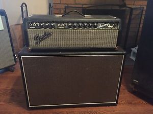 Late 60s Fender Blackface Dual Showman HEAD ONLY